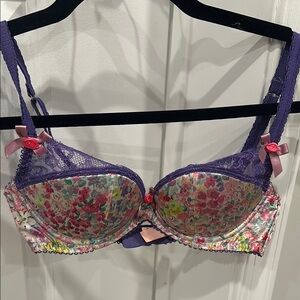 Floral Lace Women's Bra